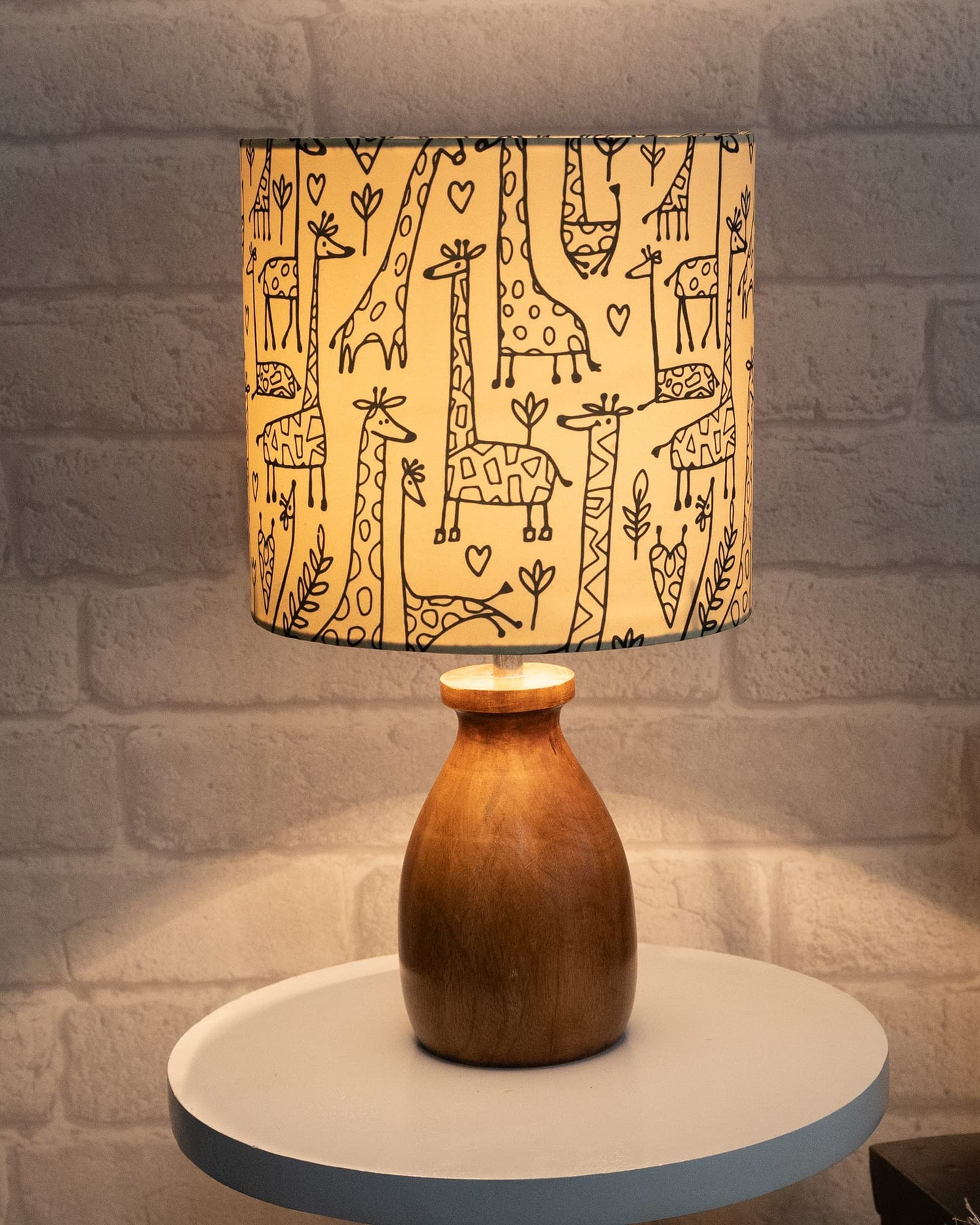 Wooden Bedside Lamp - Warm Light for Cozy Interiors