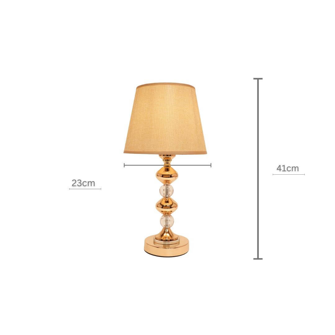 ELARE Crystal Shine Designer Lamp for Hotel Bedroom