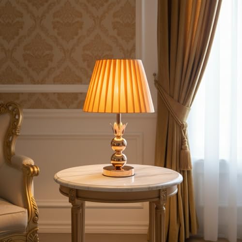 ELARE Crystal Shine Designer Lamp for Hotel Bedroom
