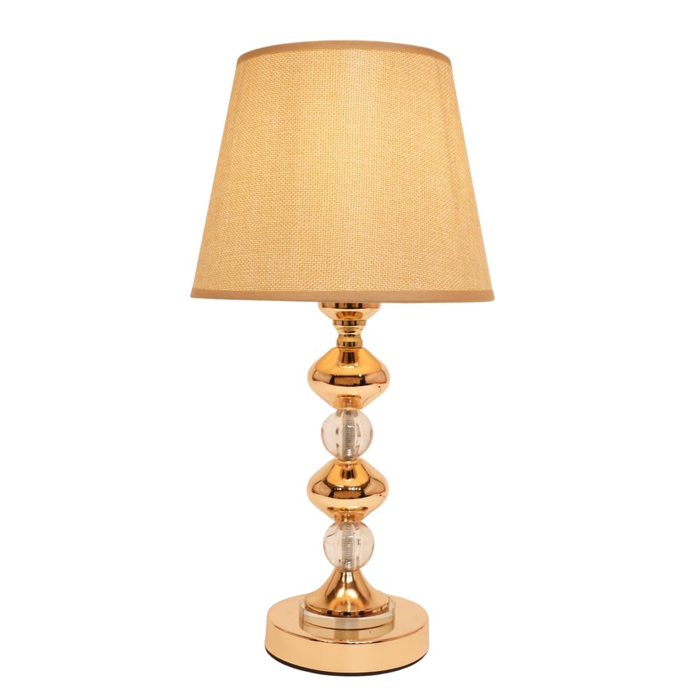 ELARE Crystal Shine Designer Lamp for Hotel Bedroom