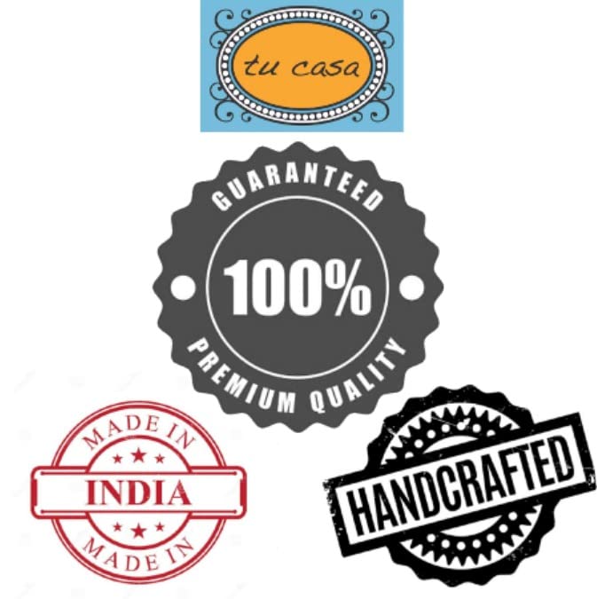 tu casa Table Lamp, Night Lamp for Bedroom, Decoration Bedside Lamp, Metal Table Lamp with Satin Shade| Nightstand Lamps for Bedroom, Living Room, Gift| Home Decor Items