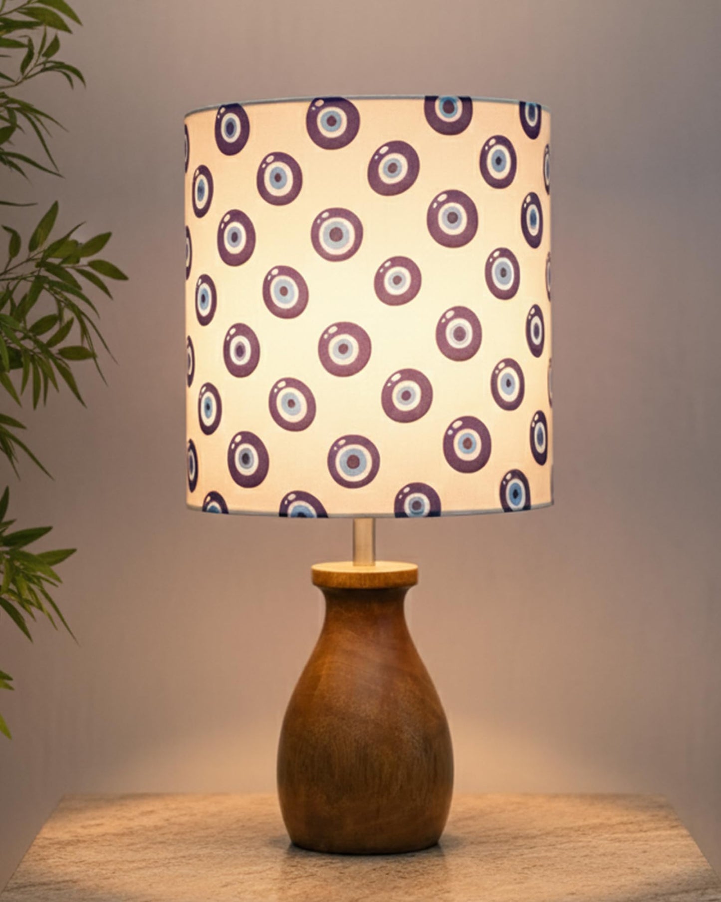 Wooden Bedside Lamp - Warm Light for Cozy Interiors