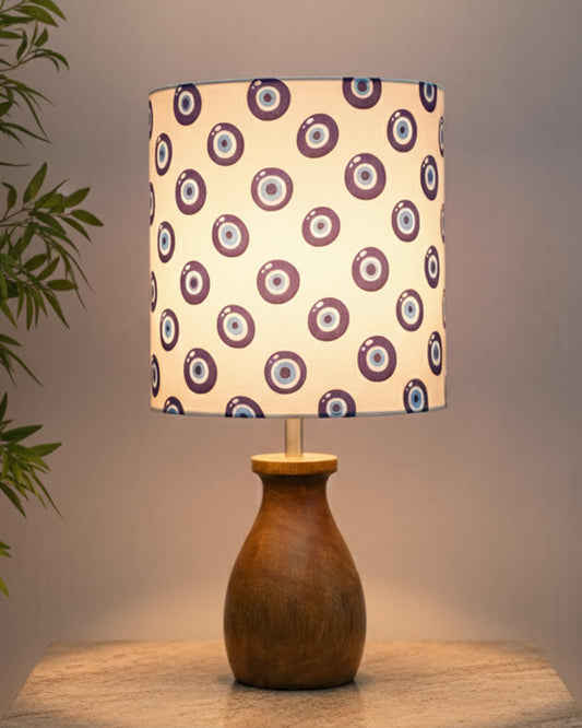 Wooden Bedside Lamp - Warm Light for Cozy Interiors