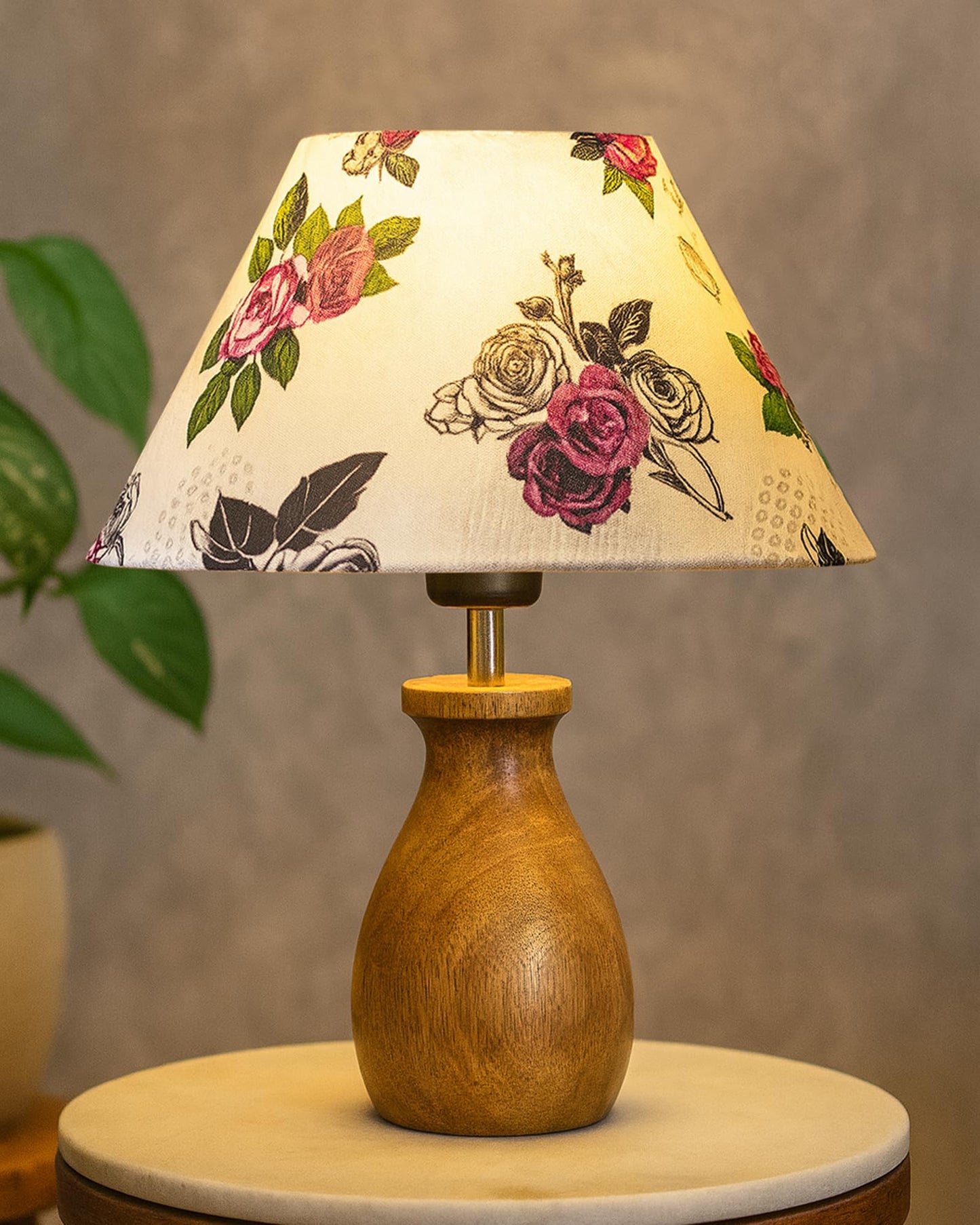 Wooden Bedside Lamp - Warm Light for Cozy Interiors