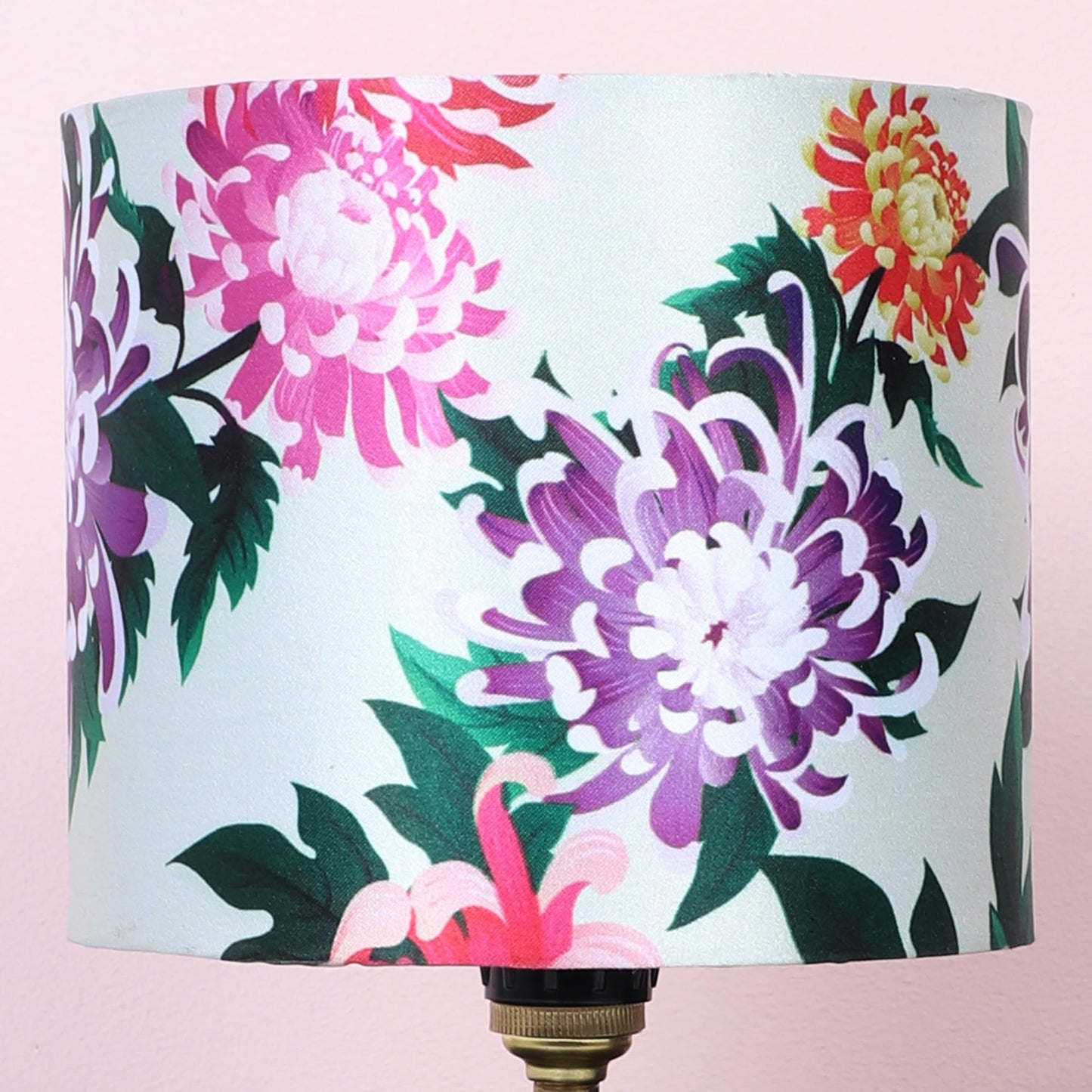 tu casa Table Lamp, Night Lamp for Bedroom, Decoration Bedside Lamp, Metal Table Lamp with Satin Shade| Nightstand Lamps for Bedroom, Living Room, Gift| Home Decor Items