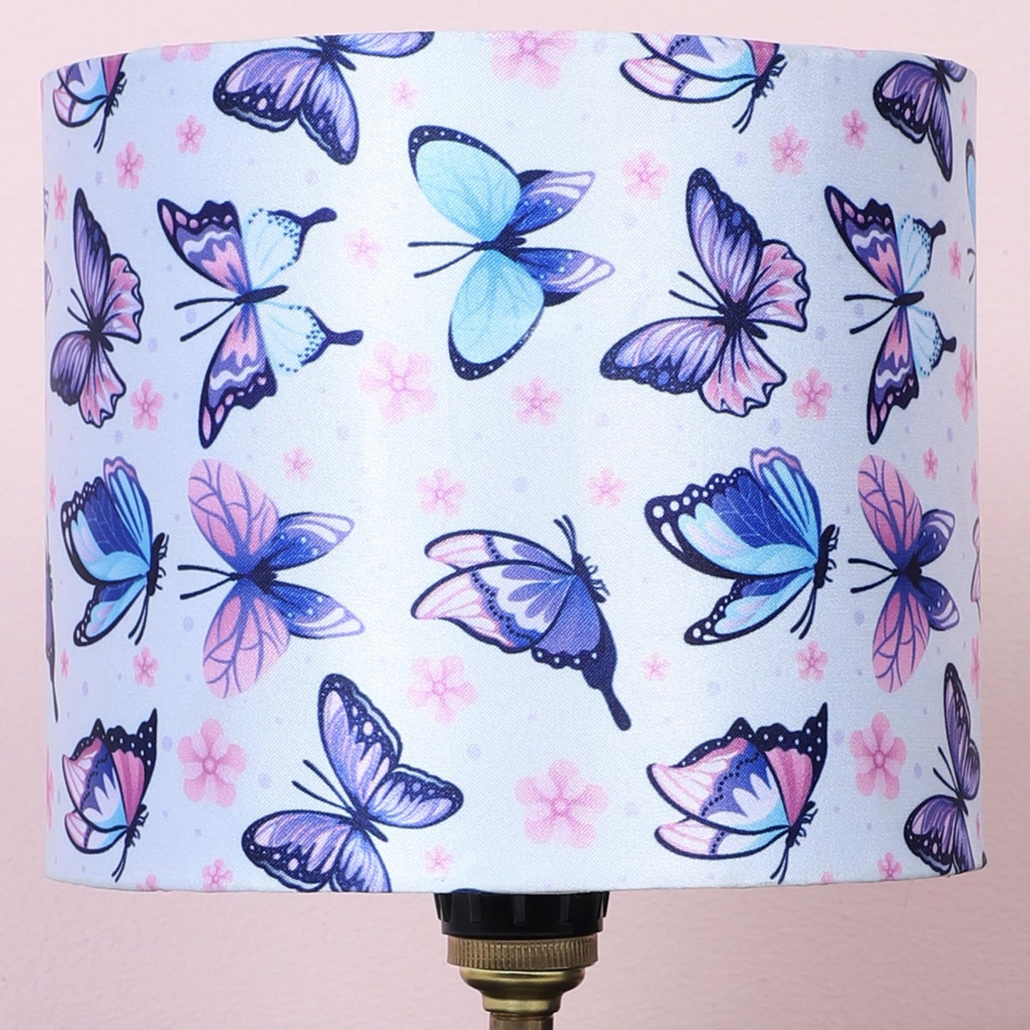 tu casa Table Lamp, Night Lamp for Bedroom, Decoration Bedside Lamp, Metal Table Lamp with Satin Shade| Nightstand Lamps for Bedroom, Living Room, Gift| Home Decor Items