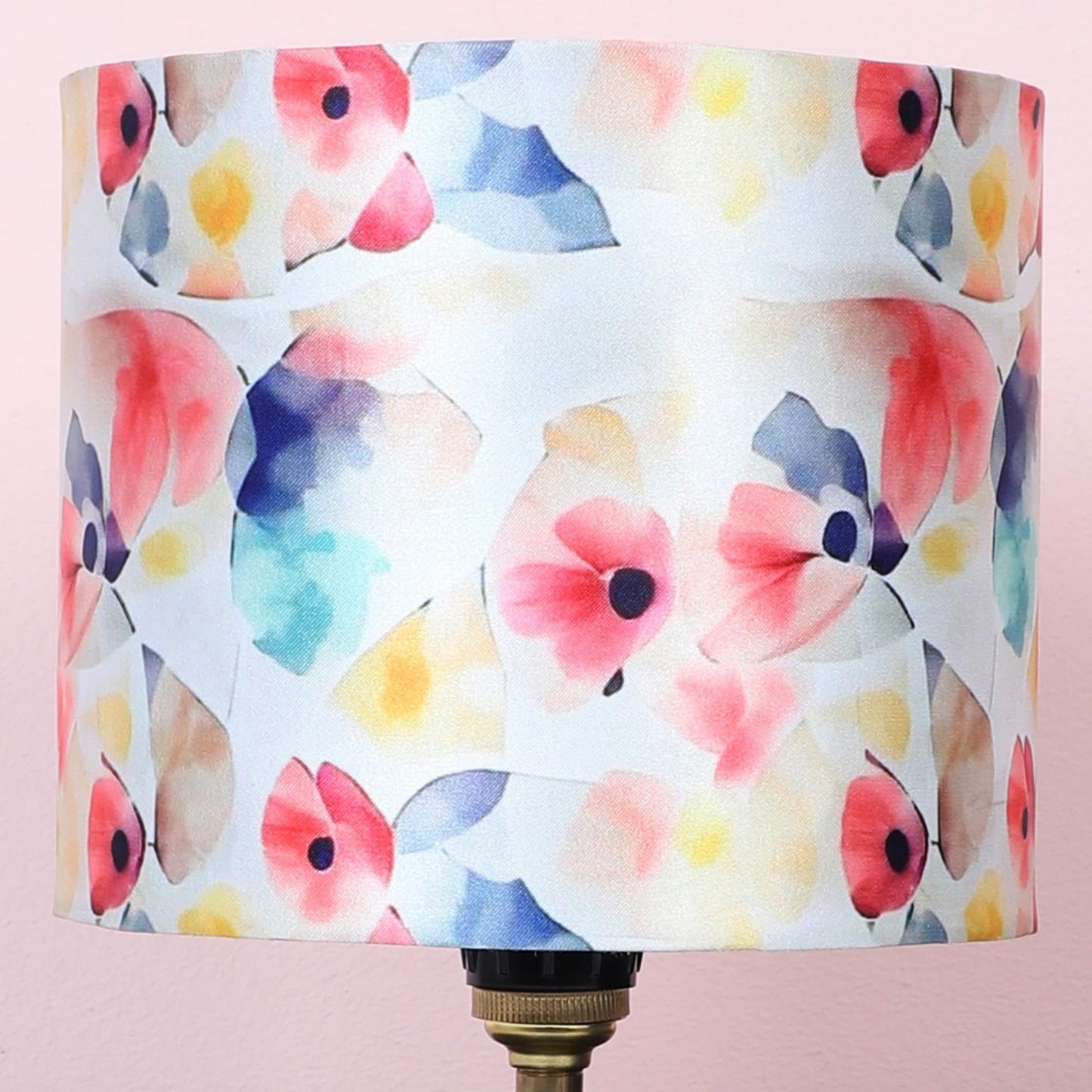 tu casa Table Lamp, Night Lamp for Bedroom, Decoration Bedside Lamp, Metal Table Lamp with Satin Shade| Nightstand Lamps for Bedroom, Living Room, Gift| Home Decor Items